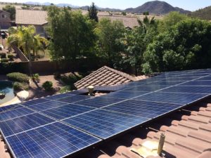 BCI solar installation in Scottsdale Arizona