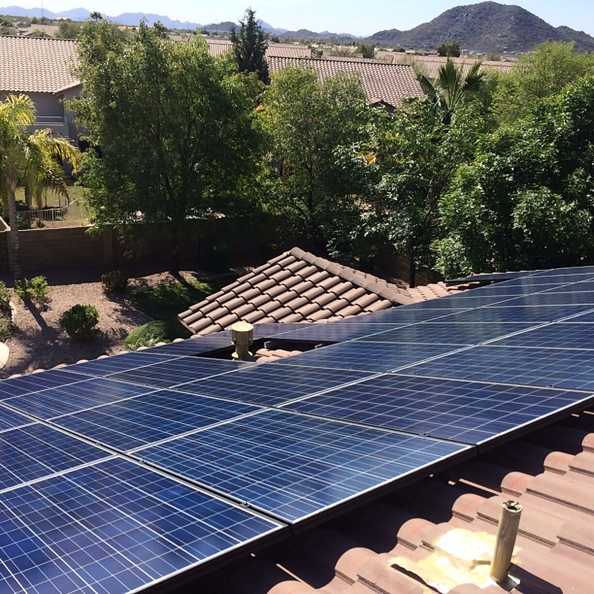 BCI solar installation in Scottsdale Arizona